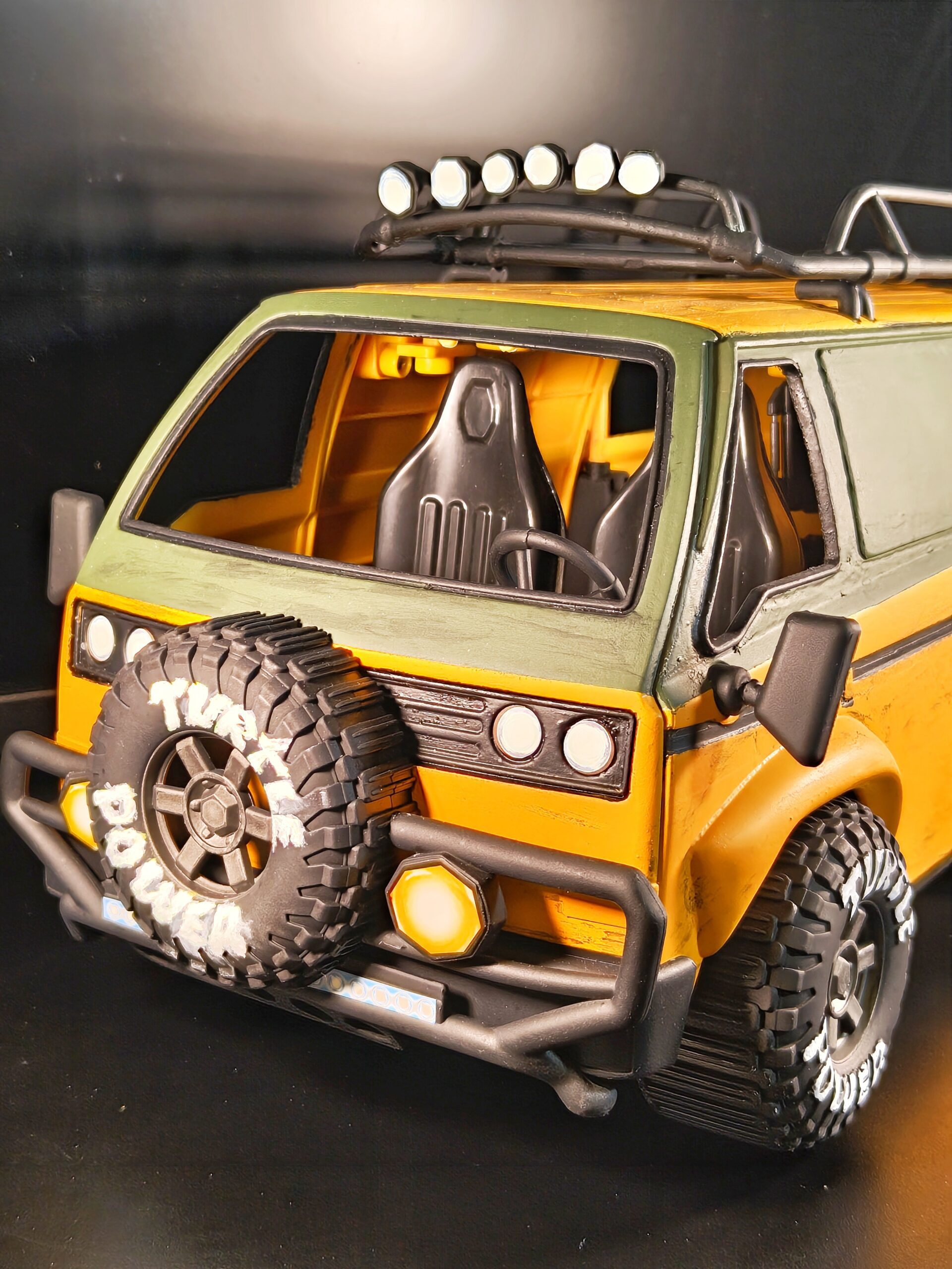 Custom TMNT Turtle Van for my Mezco Turtles