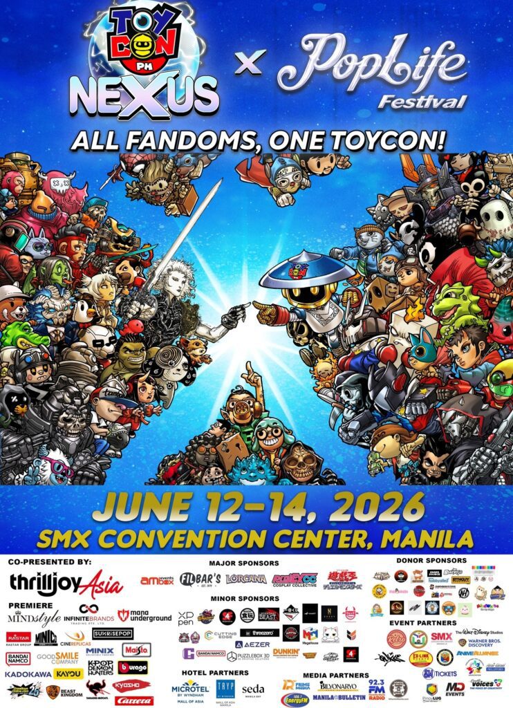 TOYCON NEXUS x POPLIFE FESTIVAL 2026: ALL FANDOMS, ONE TOYCON!